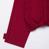 Women Long Sleeve Stand Collar Plaid Pilot Jacket