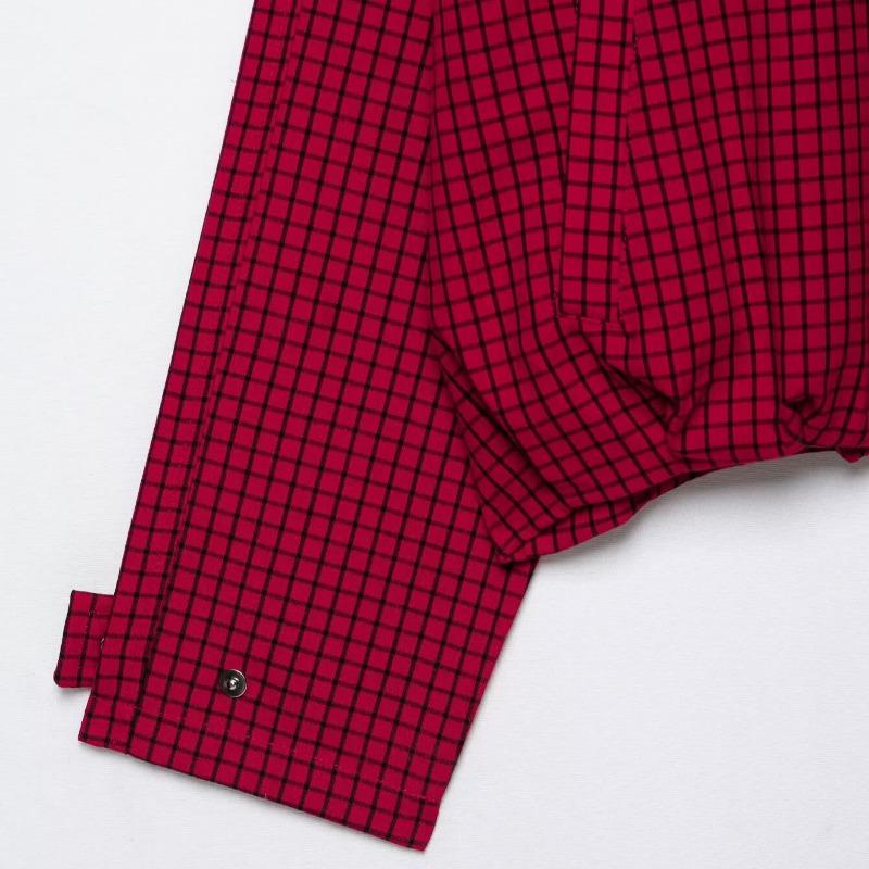 Women Long Sleeve Stand Collar Plaid Pilot Jacket