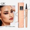 QIC Color Makeup Waterproof Liquid Eyebrow Pencil - Four-Prong Design