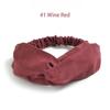 Fasce Elastiche Intrecciate per Donna Fasce per Capelli a Incrocio Copricapo Vintage in Scamosciato Fascia per Yoga Allenamento Accessori per Capelli Turban