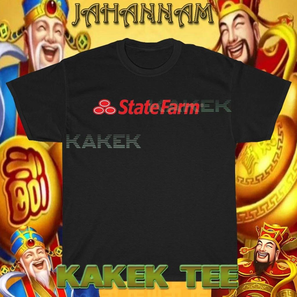 

New Shirt State Farm Insurance Logo USA T shirt Funny Size S to 5XL XL