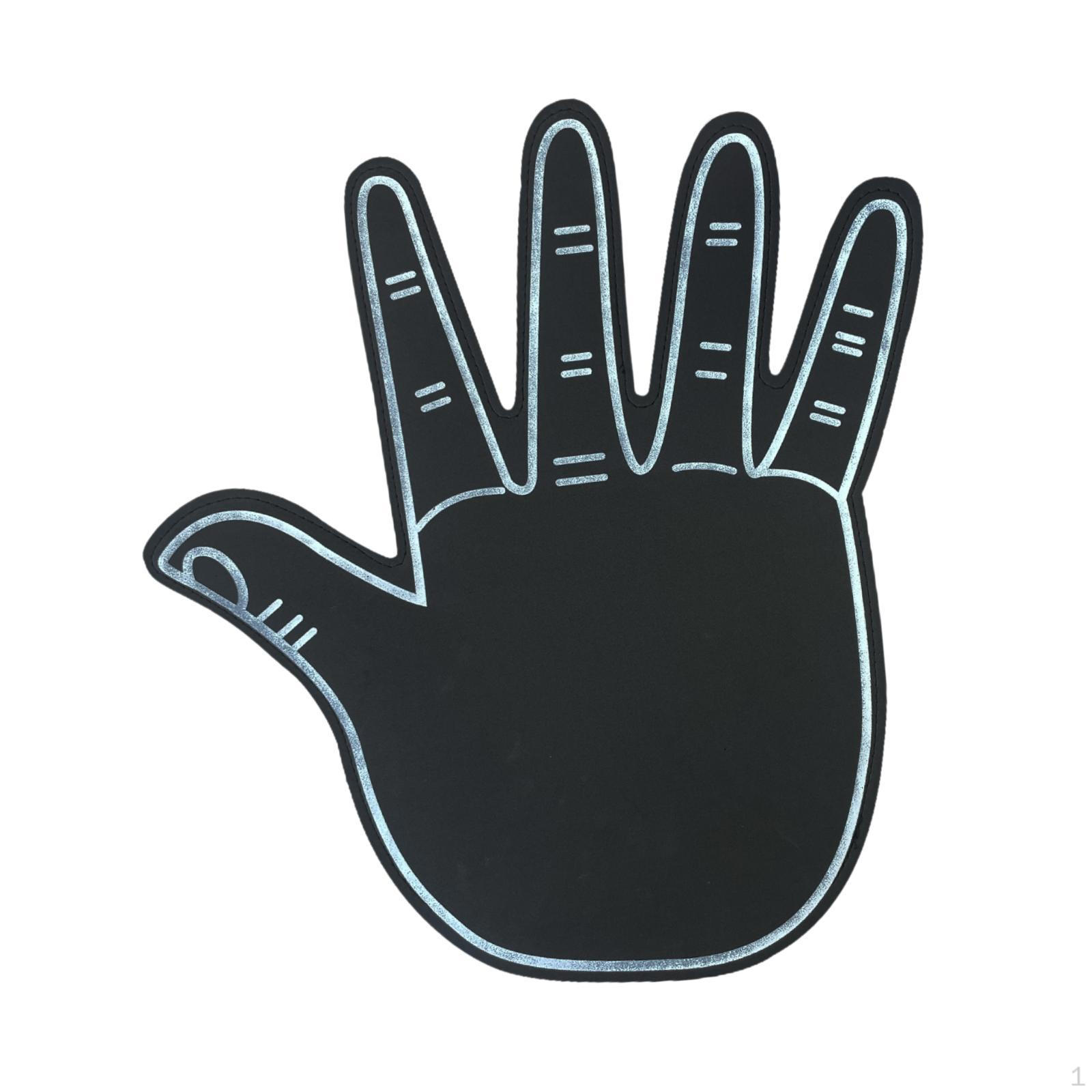 

Перчатки для черлидинга из вспененного ЭВА для игр и мероприятий на свежем воздухе чёрный