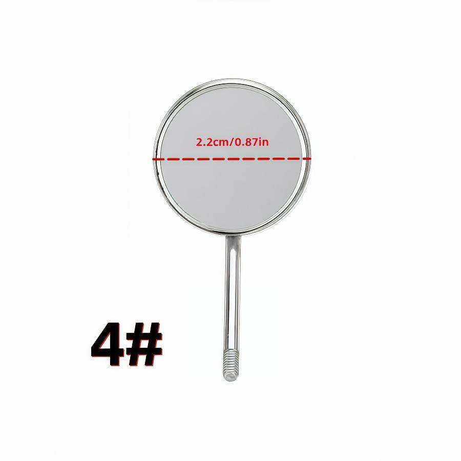 Sterilizable Dental Mouth Mirrors Stainless Steel Teeth Whitening Clean Oral Tools Dentist Supplies