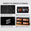 Filament Storage Box for PLA PETG ABS 3D Printer Filament Moisture Free Sealed Container for Home Printing Setup
