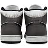 Jordan Air Jordan 1 Abrasion Resistant Mid Top Vintage Basketball Shoes Women's Black White Brown DV0991-101(Team96-S-BOX)