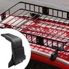 Car Roof Rack Bracket Adjustable Quick Installation Practical Professional Durability Steel Gutter