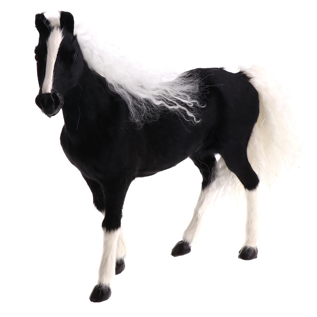 

1PC Interior Simulation Horse Model Animal Model Ornament Figurine Cute Home Decoration Gift for Friend