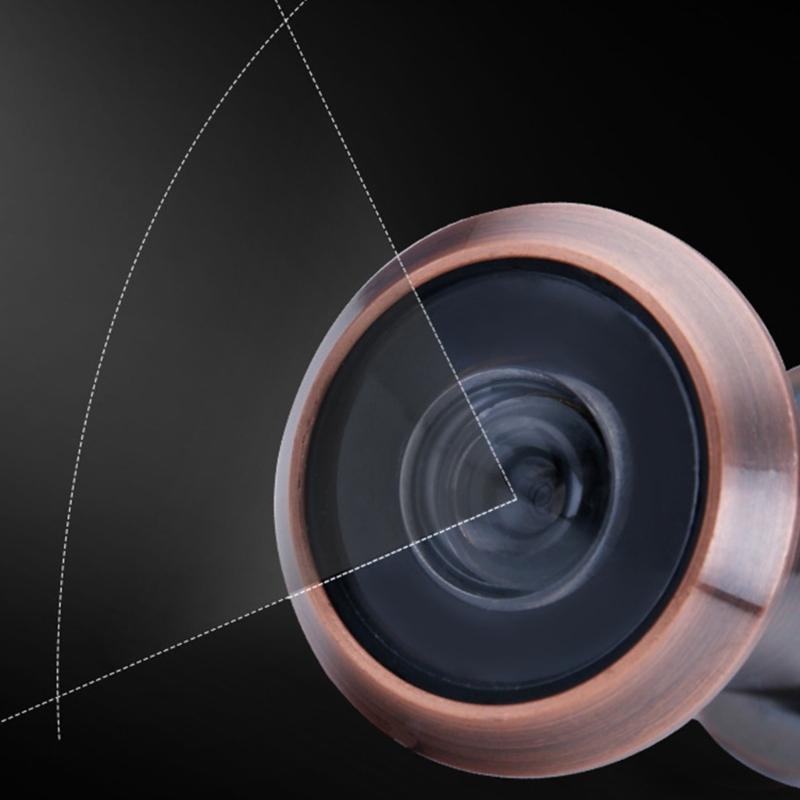 Modern Security Door Eye Viewer Peephole Home Security Scope Viewer Door Hardware for Enhanced Door Security Enduring