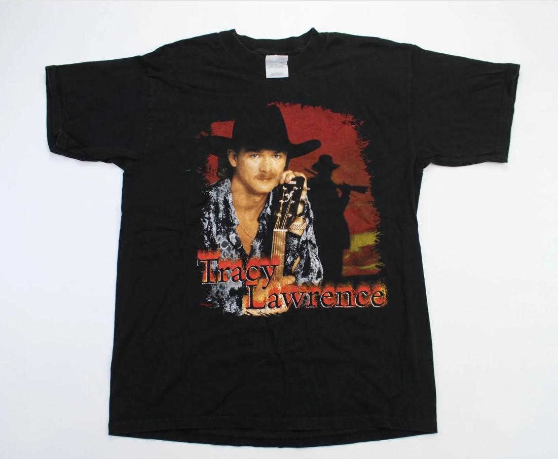 Tracy Lawrence 1977 Vintage T-shirt S