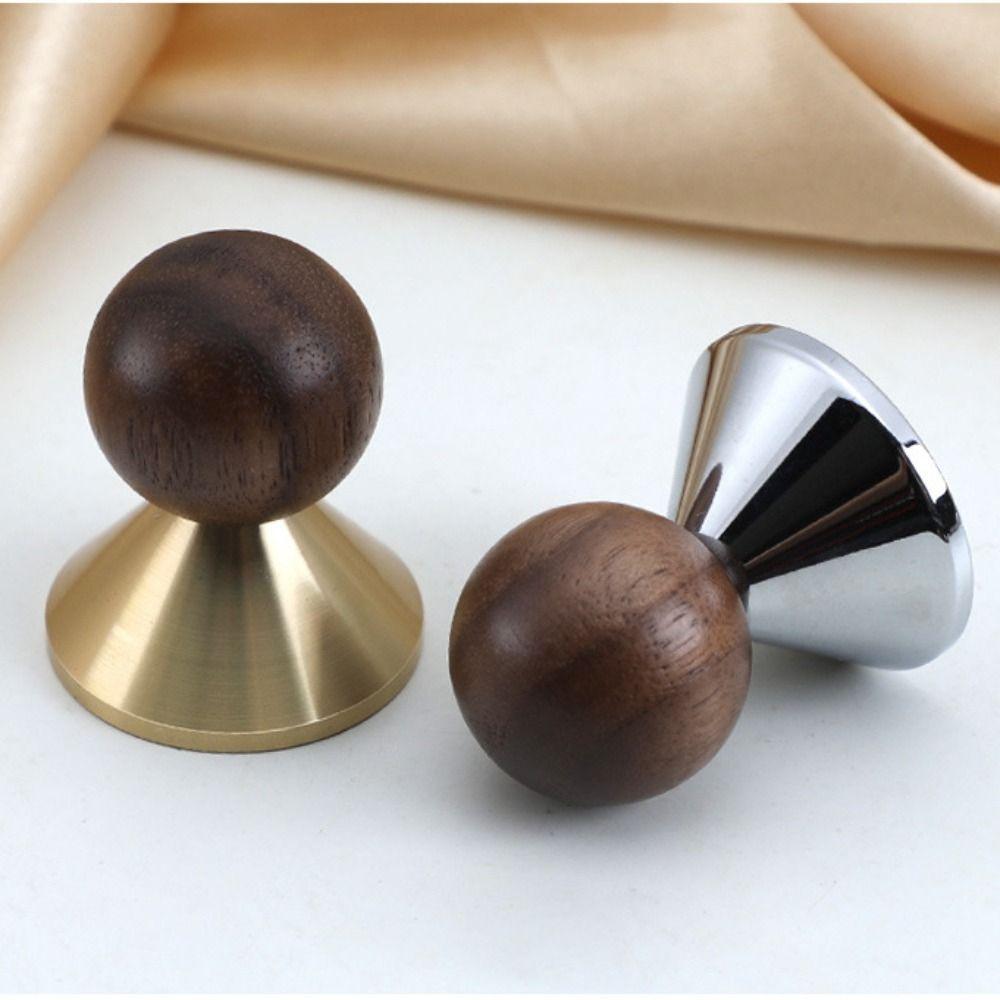 French Chic Wooden Ball Pendant Cabinet Pulls Durable Retro Wood Ball Pendant Handles  Drawer