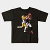 Boys Girls Soft Cotton Graphic Tees DJ Moore - Chicago Bears Breathable Daily School Wear Kids T-Shirts