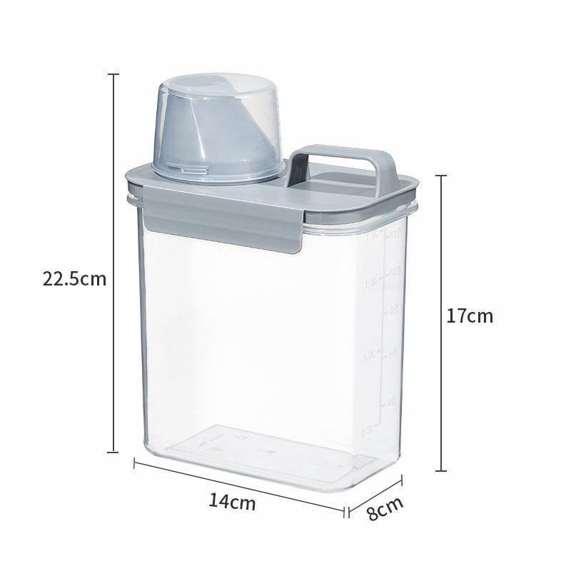 Recipient etanș pentru depozitarea orezului și cerealelor în stil japonez