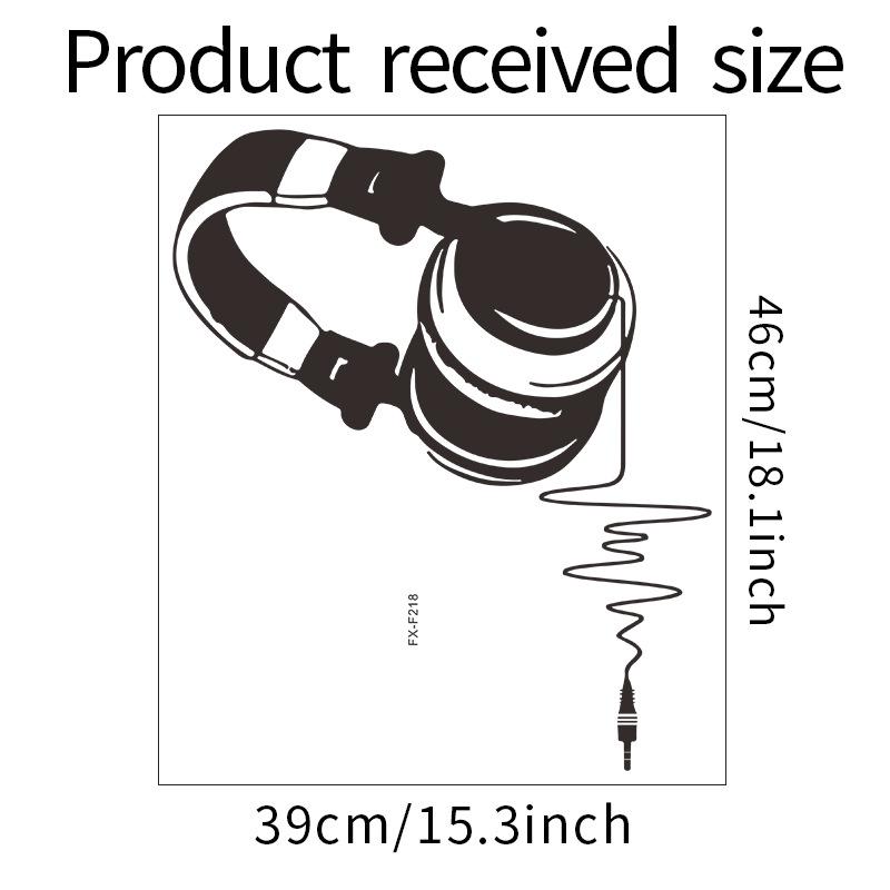 Gamer Jongen met Headset Muurstickers, Coole Gaming Kamer, Jongenskamer en Arcade Decoratie, Zelfklevende Wandkunst