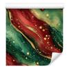 Ink Wallpaper Red, Green and Bottle Green 50x1000