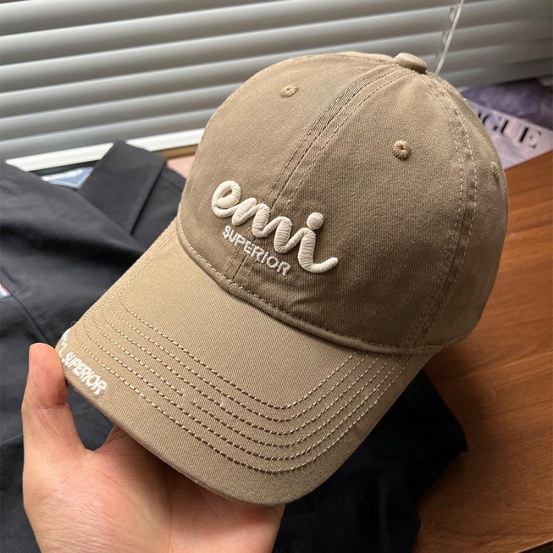 High Quality Big Head Circumference Baseball Hat for Men and Women Couples Wide Face Small Versatile Letter Cap Trendy Product