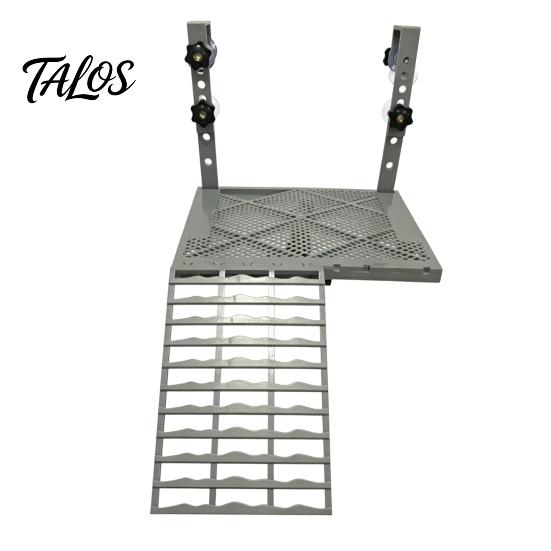 Grande Piattaforma per Tartarughe Stabile, Doccetta per Arrampicata a Forma Solida, Piattaforma per Esposizione al Sole da Appendere con Ventose, Accessorio Antiscivolo per Acquario, Rampa per Esposizione al Sole per Rettili, Acquari