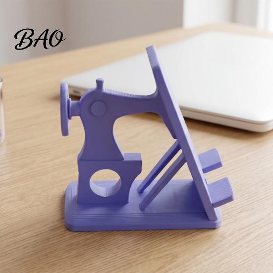 Office Desk Phone Accessory Sewing Machine Holder, Desktop Stand for Smartphones, Lightweight Portable Cell Universal Mount Desks Workbenches