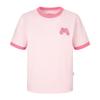 MARTINE GOLF [Catch Teenieping] Round Crop T-Shirt_L/Pink