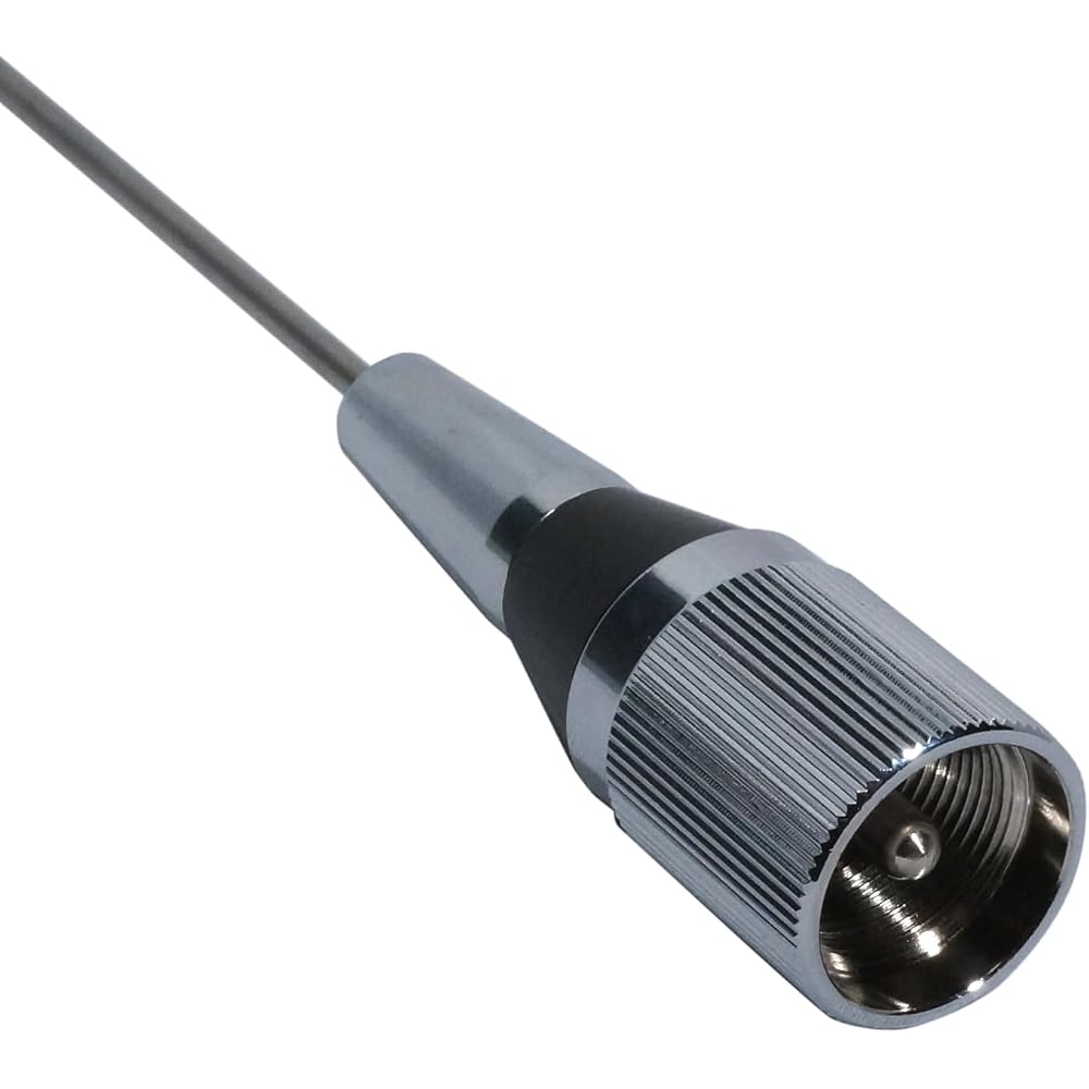 Natec MFA0351 351MHz Band Digital Simple Radio 1/4 Whip Antenna 2.14dBi M-P Type for Vehicle Use