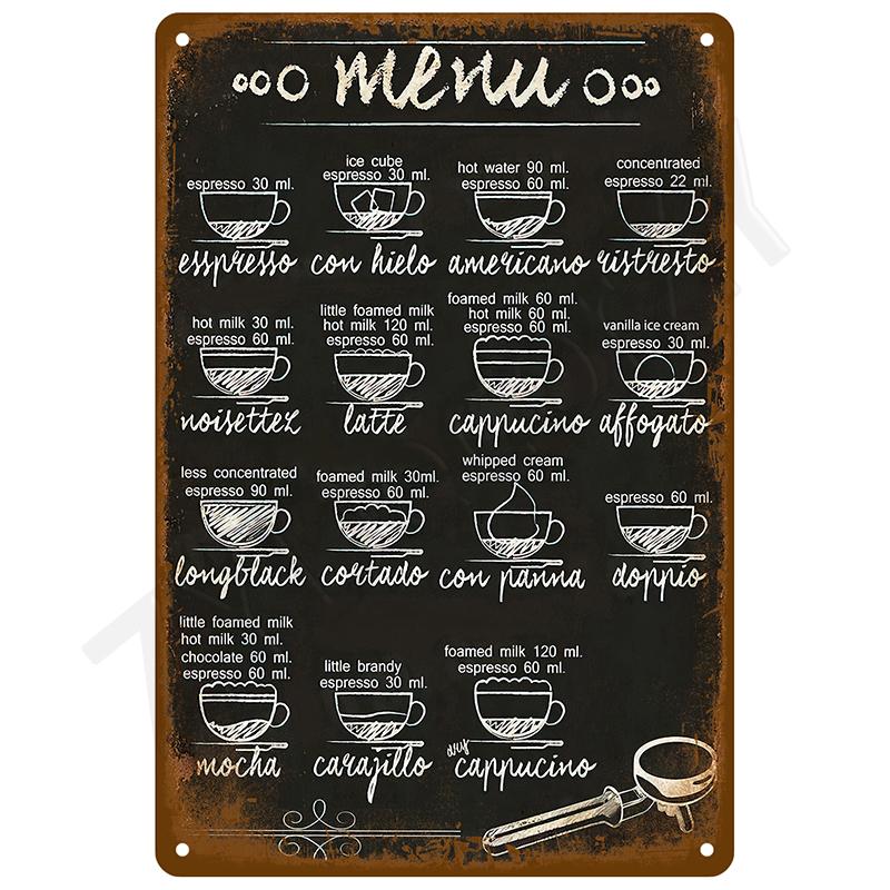 Metal Signs Vintage Metal Plates Posters Retro Wall Art Bar Accessories Mancave Tin Sign Room Luxury Home Decor Item Decorations