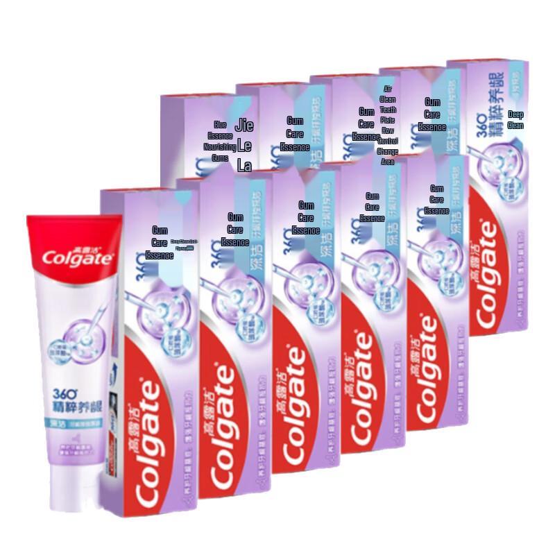 Colgate 360° Bincho Charcoal Deep Clean Toothpaste, 10x90g Pack
