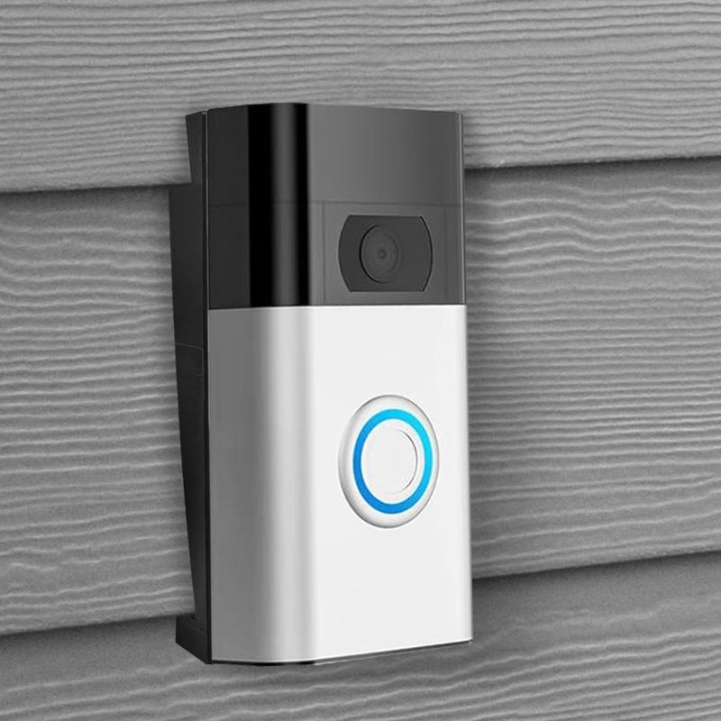 Universal Doorbells Mounting Brackets Vertical Doorbells Angles Wedges Mounting Brackets Plate for Vinyls Siding