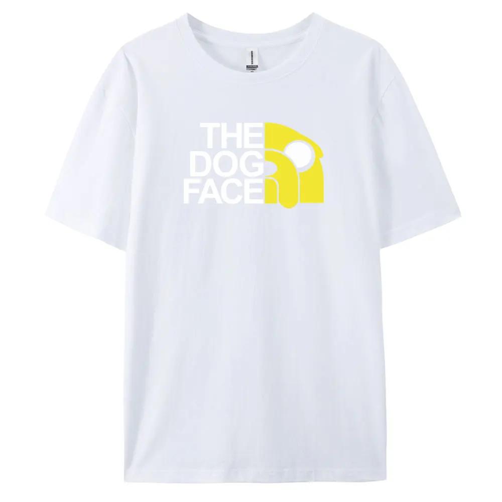 TheDogFace Stay Cool This Summer with Our Stylish and Comfortable Men's Short-Sleeve Printed Casual T-Shirt