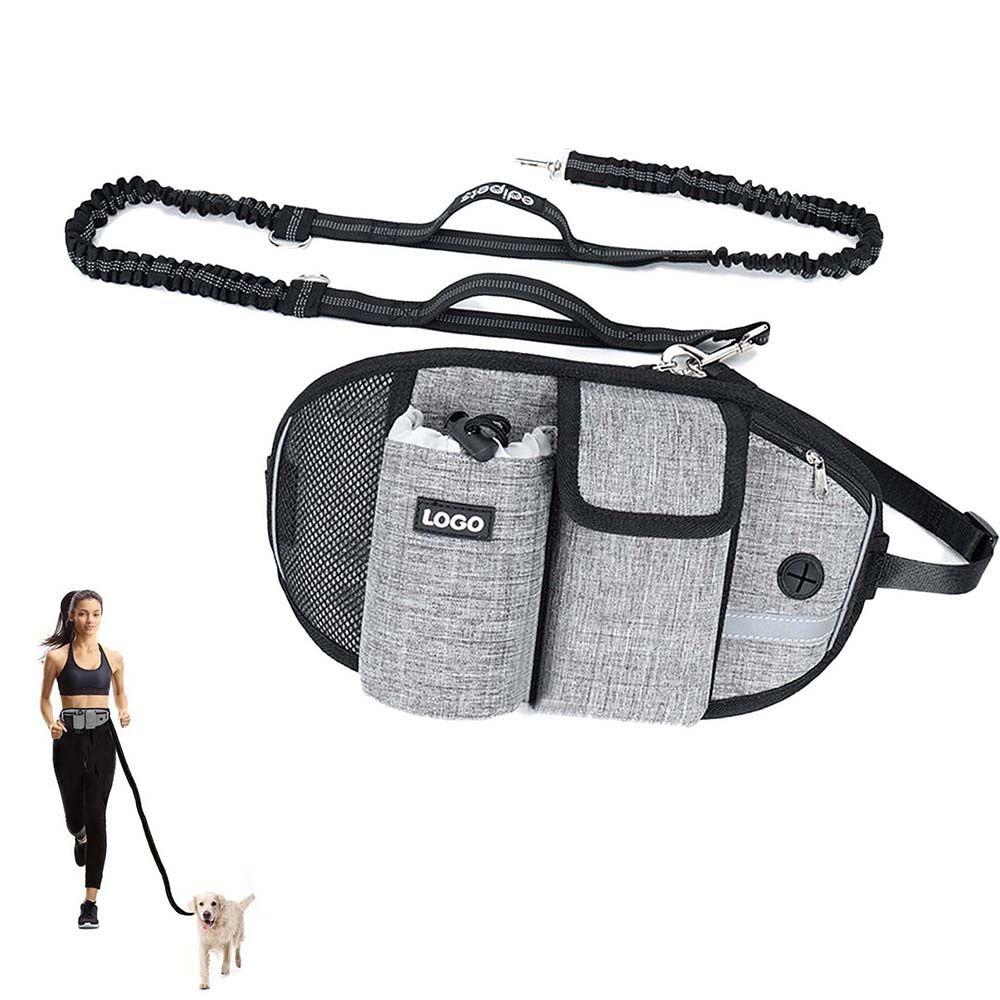 Training Waist Bag Candy Pouch Running Jogging Dog Leash Traction Belt Rope Pet Collar Dogs Harness