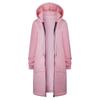 2022 herbst Winter Verdickung Casual Frauen Lange Hoodies Sweatshirt Mantel Zip Up Outer Mit Kapuze Jacke Taschen Outwear Tops
