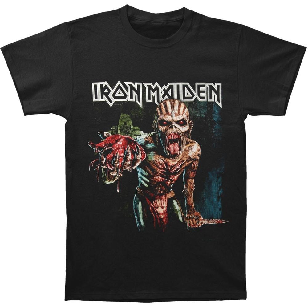 

Men s Iron Maiden Book Of Souls European Tour V.1 T-shirt X Black S