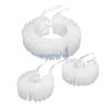 HX6F Ruffled Collar Wrist Cuffs Accessory Victorian Collar Lapel Medieval Cosplay