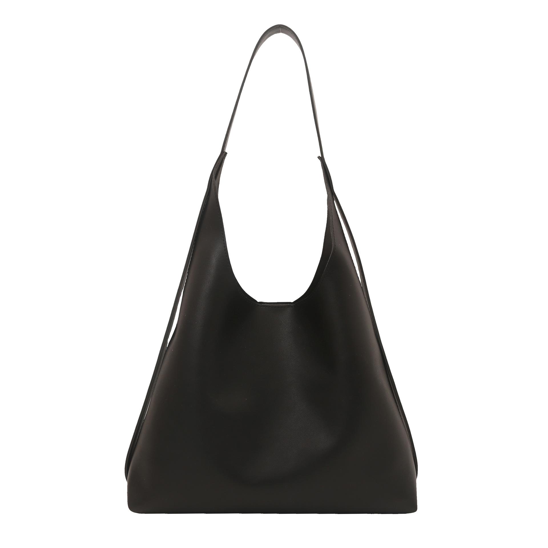 

Premium large bag tote bag women s large-capacity versatile bag bucket summer new commuter shoulder чёрный