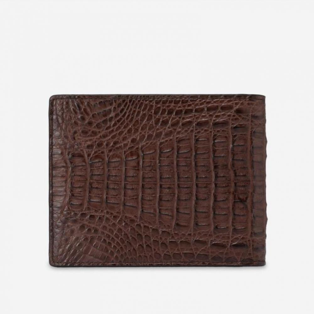 Daks Brown Crocodile Leather Wallet Dbwa6e718w3