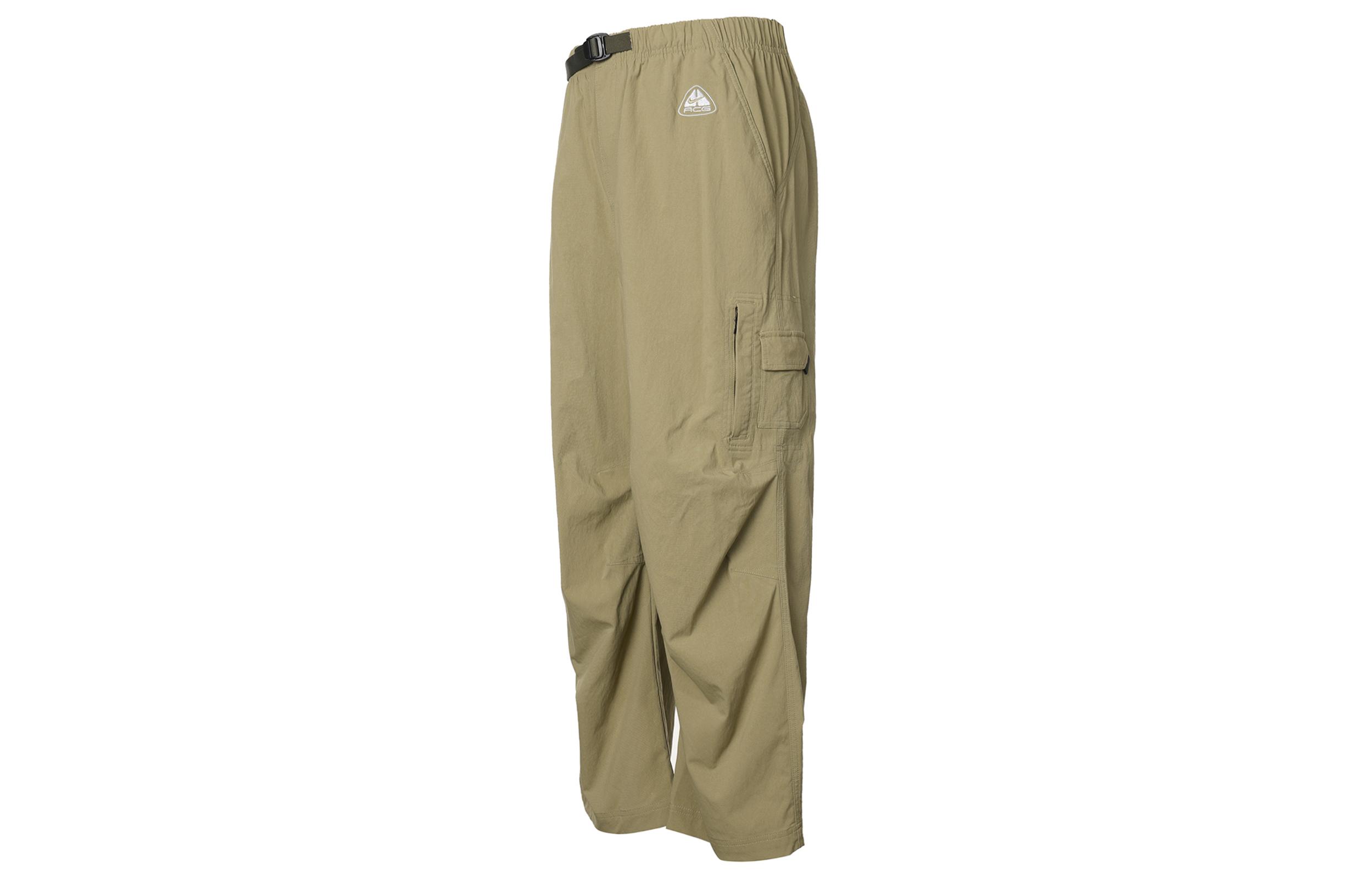 Nike Casual Pants Men s Olive Moderate Straight Fit Pants DX6970-276 M
