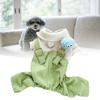 Dog Overalls Keep Warm Free Movement Soft Puppy Jumpsuit Fashionable Small Dog Clothing with Buckle