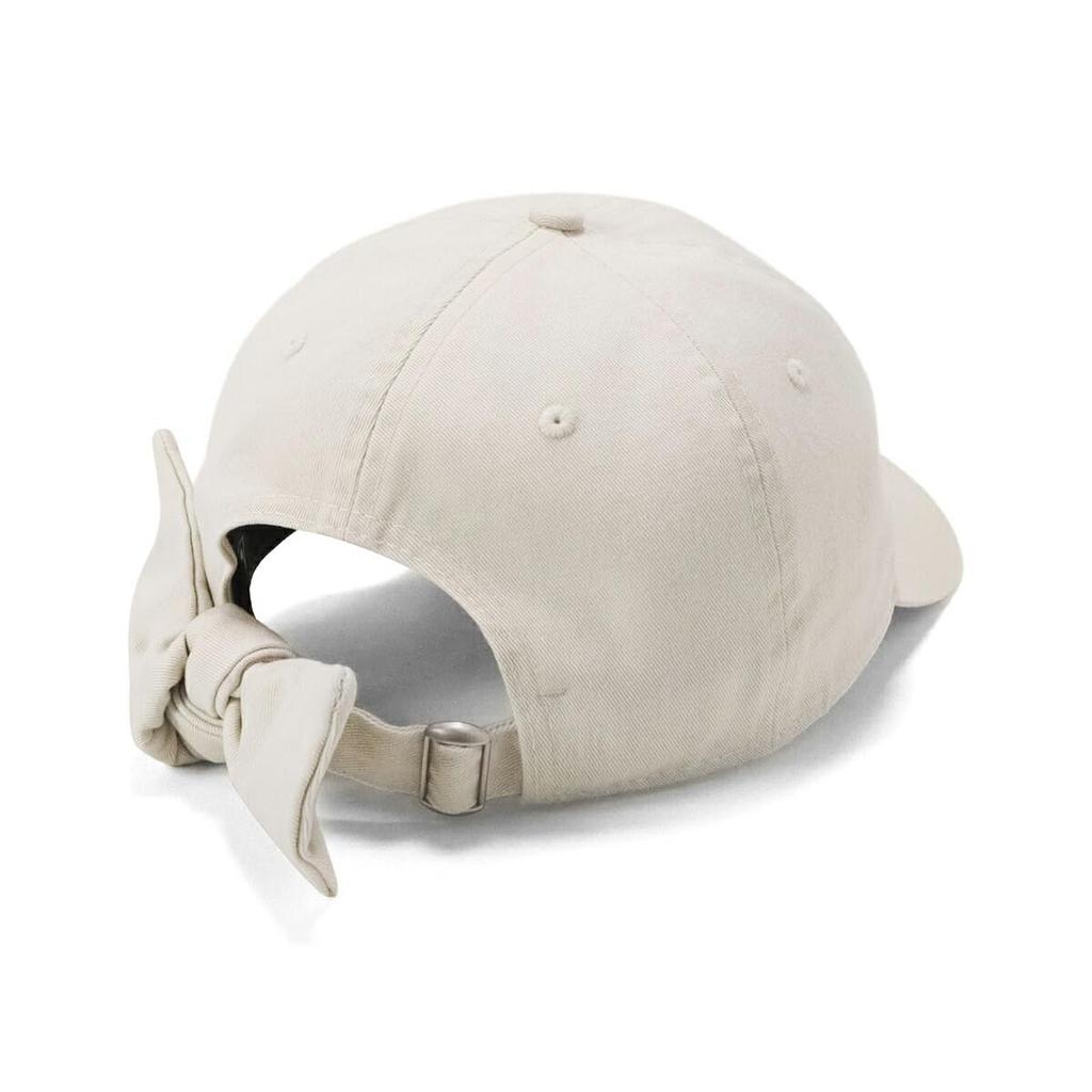 New Era Cap 9TWENTY Long 14666250 NER35C5600 Ivory White Handwritten Logo Ribbon ONSPOTZ Exclusive Hat 920 Long Visor Long Brim Stylish Street Brand