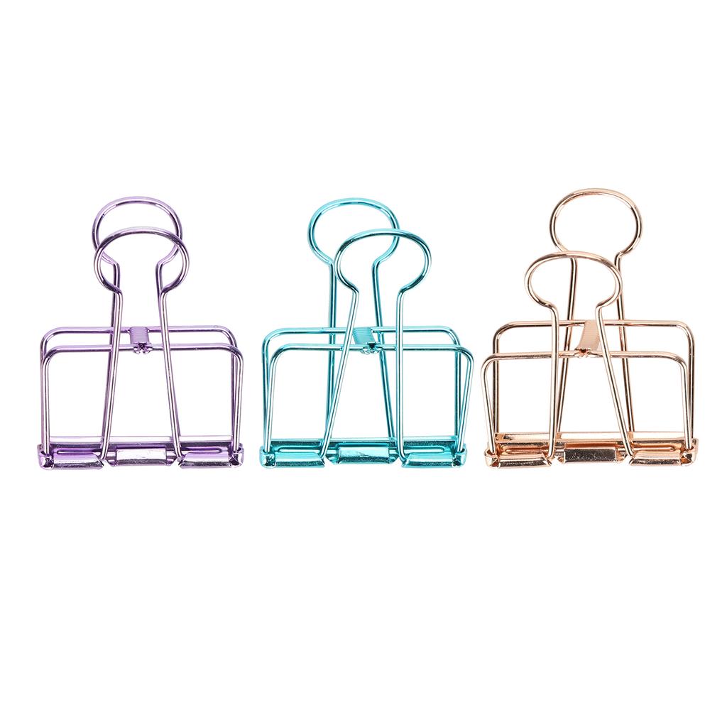 Hollow Dovetail Clip MultiColor Long Tail  Clips Paperclip Office Decorative Tool