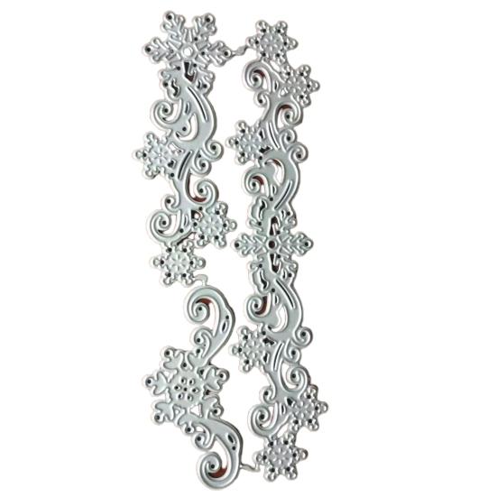 

Форма края снежинки Режущий штамп DIY Бумажная карточка Крафт Шаблон Декор