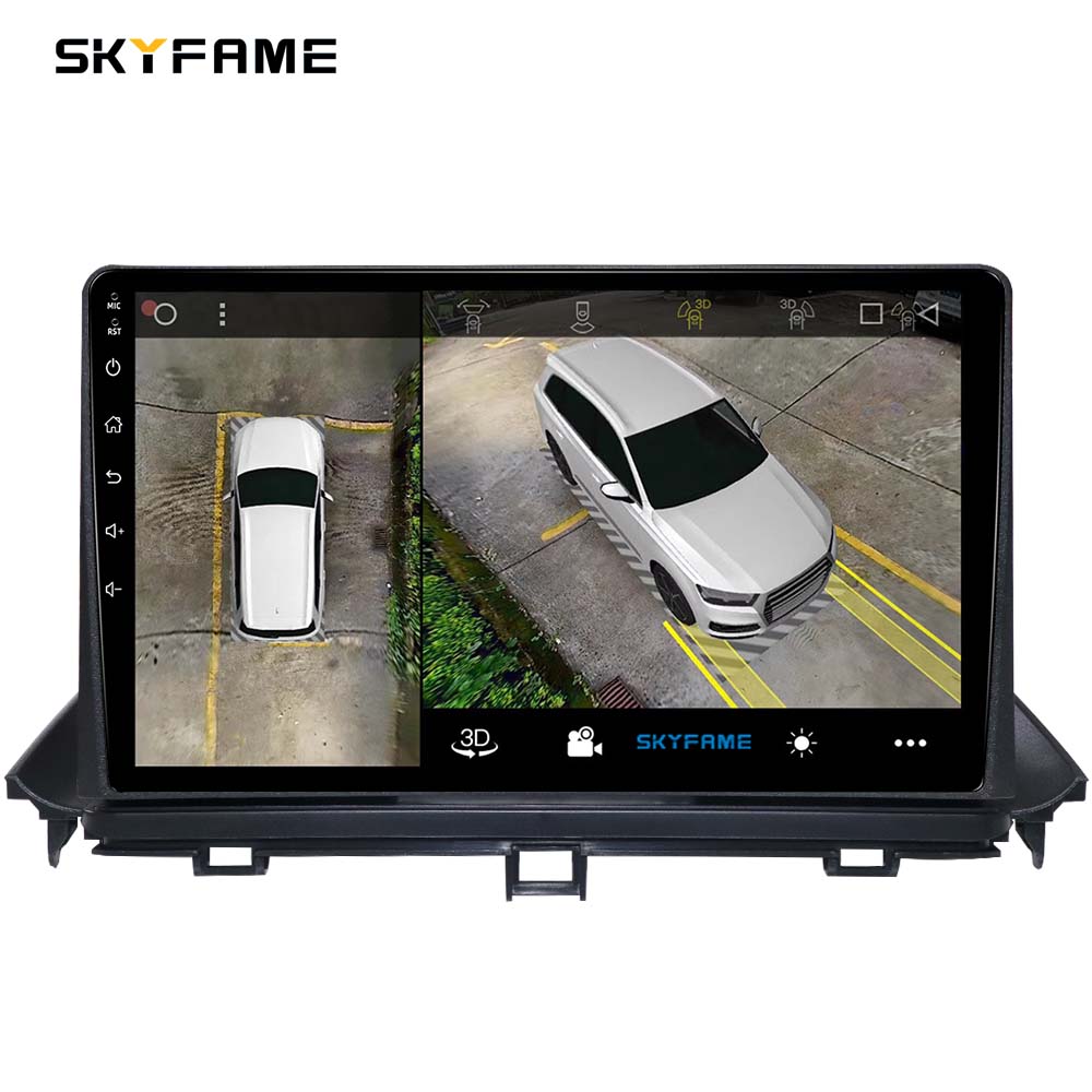 SKYFAME Car Frame Fascia Adapter Canbus Box Decoder Android Radio Dash Fitting Panel Kit For Hyundai Casper