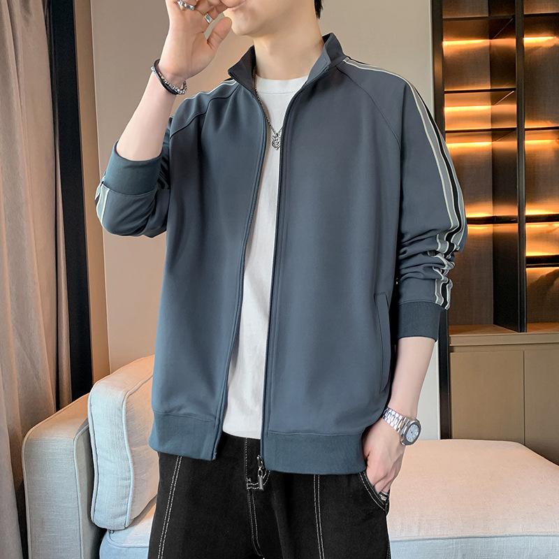 Jacket men's color blocking 2025 autumn and winter new men's youth windproof fashion casual top jacket trend