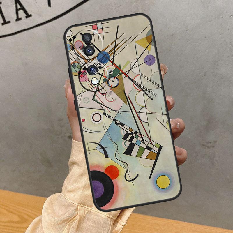 Wassily Kandinsky Abstract Case For Honor Magic 5 6 7 8 Pro 400 200 Lite 50 70 90 Win RT X8c X8b X9a X9b X9c X9d Cover