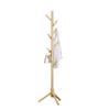 Milin Solid Wood Floor-Standing Coat Rack