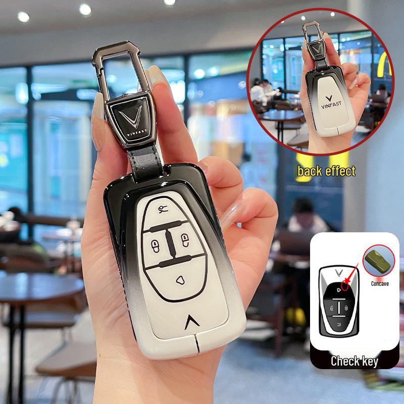 Premium Metal Key Cover for Vinfast Car Remote