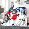 1Pc Jack Sally'S Winter Romance Blanket Soft Throw Blanket For Home Bedroom Bed Sofa Travel Office Solid Christmas Blanket