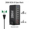 240W GaN PD Multi-Port Charger for Phones and Laptops - High Power Desktop Charging Station