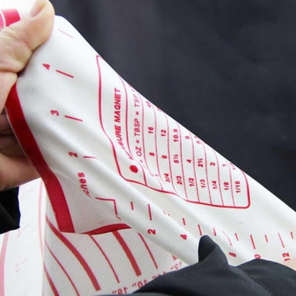 1 ks 40*60cm Válcovací těsto Nepřilnavá podložka Trouba Silikonová podložka Cukrářské nástroje Pečicí vložka Podložka Hnětení těsta Pečicí podložka List na knedlíky