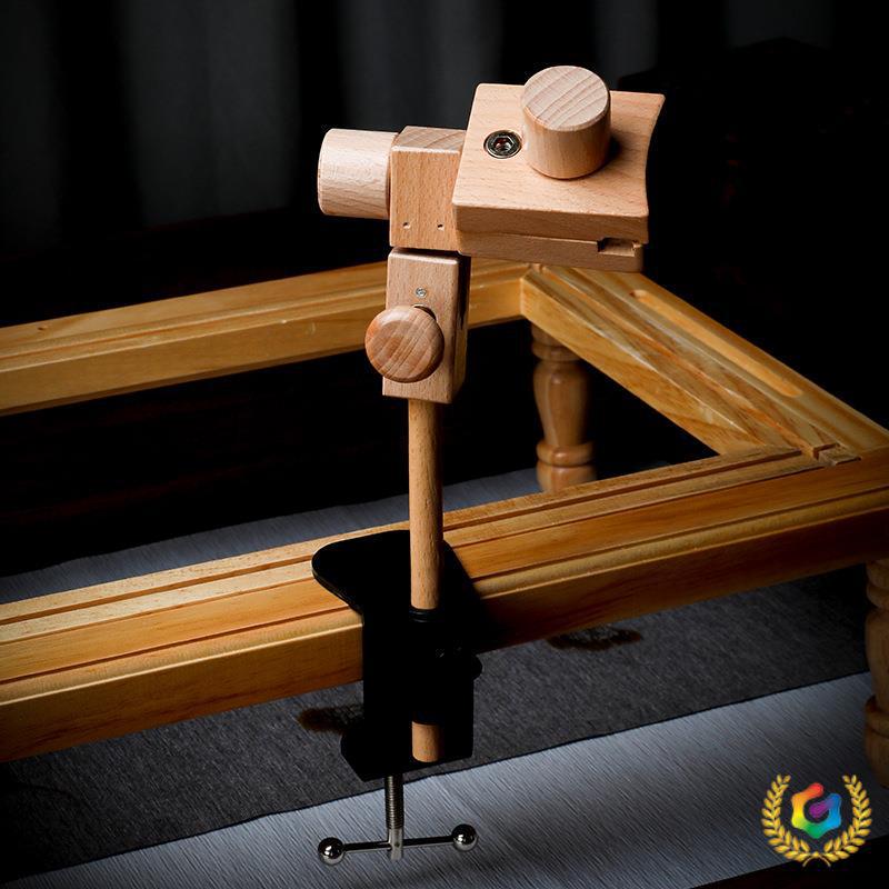 Klips do mocowania tamborka do haftu na biurko - Narzędzie do ramki do haftu krzyżykowego i francuskiego DIY