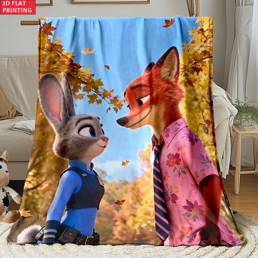 Judy & Nick Thin Flannel Blanket for Bedrooms,Living Rooms,Sofas Blankets,Lunch Breaks,Picnics,blankets Fluffy Blanket