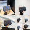 Fashionable Denim Women's Crossbody Bag Vintage Blue Quilted Chain Shoulder Bag