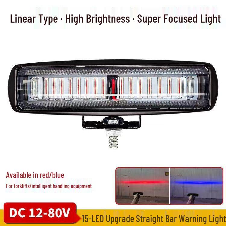 Forklift Safety Red Warning Boundary Light for Scissor and Lift Equipment Square Blue Light 12V-80V